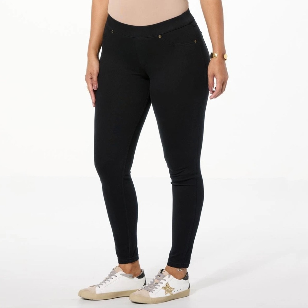 Hue Ultimate Stretch Denim Leggings Black M